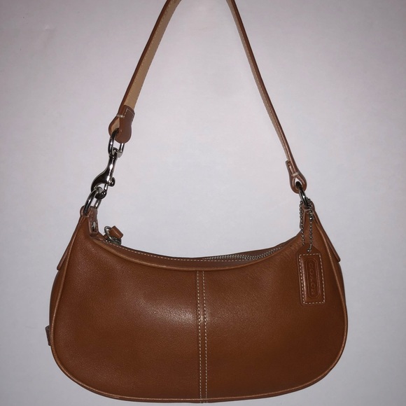 Coach Handbags - ♦️SOLD♦️Authentic Coach brown leather satchel 7593